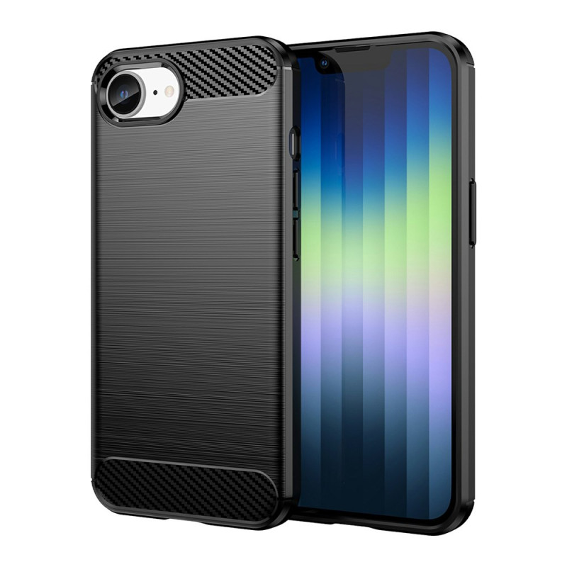 iPhone 17E / 16E Kohlefaser Cover Gebürstet