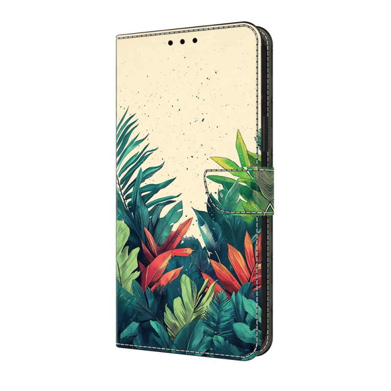 Hülle iPhone 17E / 16E Blätter-Motiv