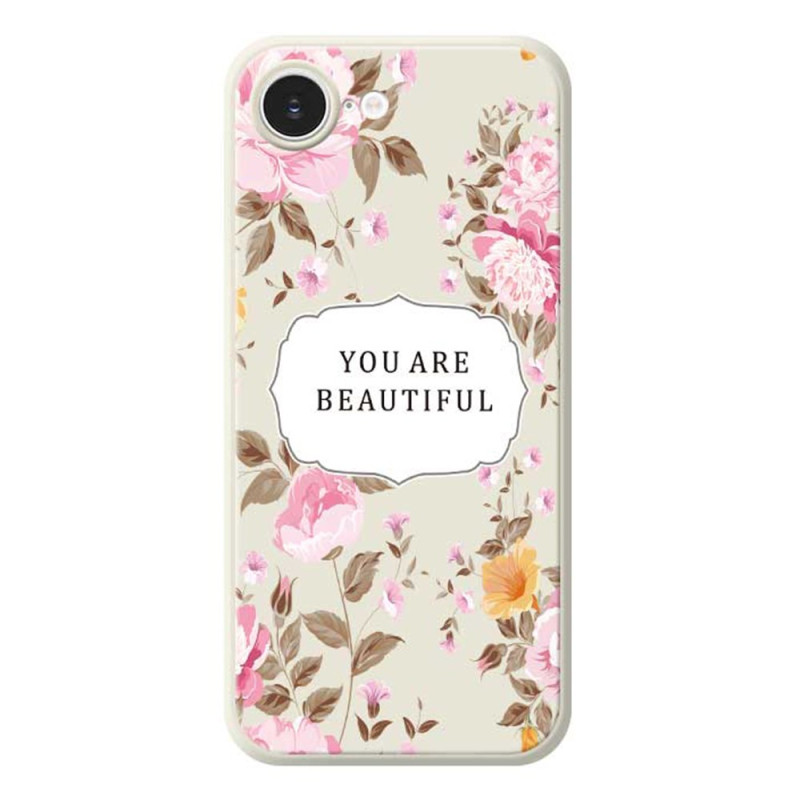 iPhone Cover 17E / 16E Gerader Rand You Are beautiful