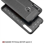 Huawei P Smart Z Cover Lederoptik Litschi Double Line
