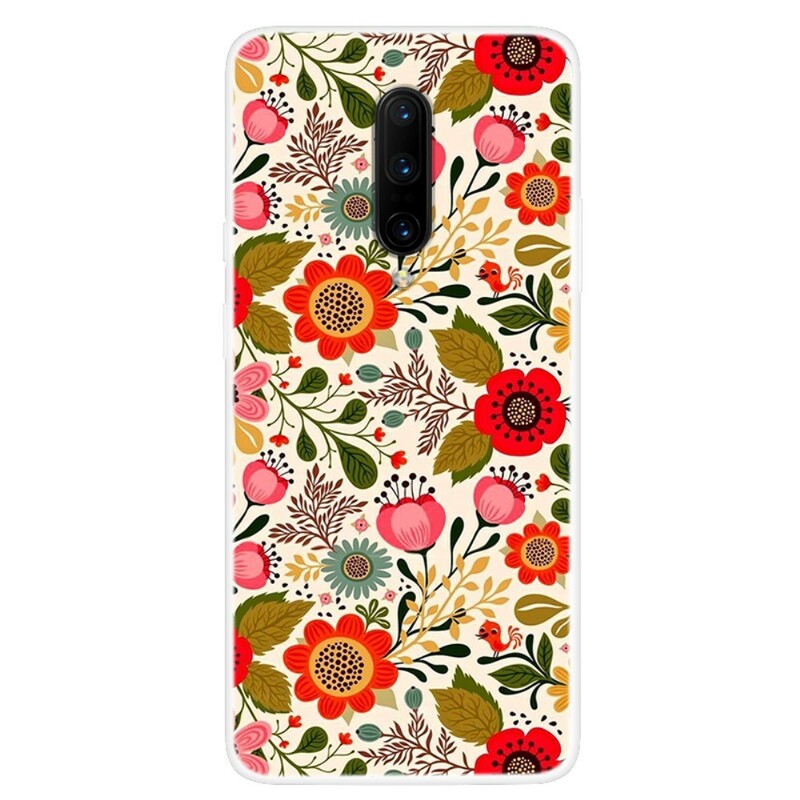 OnePlus 7 Pro Cover Blumenteppich