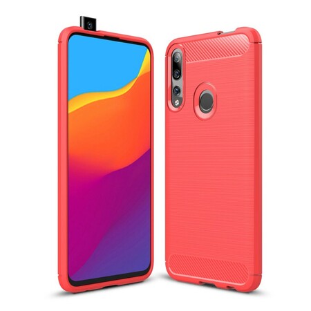 Huawei P Smart Z Kohlefaser Cover Gebürstet