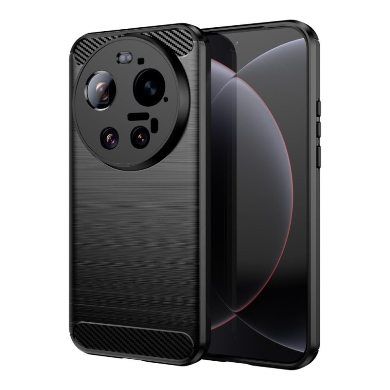 Xiaomi 17 Ultra Kohlefaser Cover Gebürstet