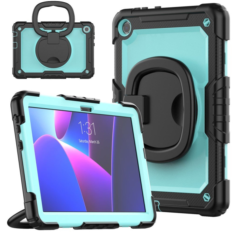 Lenovo Tab M10 (Gen 3) TB-328FU / TB-328XU Schutzhülle 360° Drehung, Ständer & Schultergurt