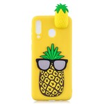 Samsung Galaxy A40 3D Cool Ananas Cover