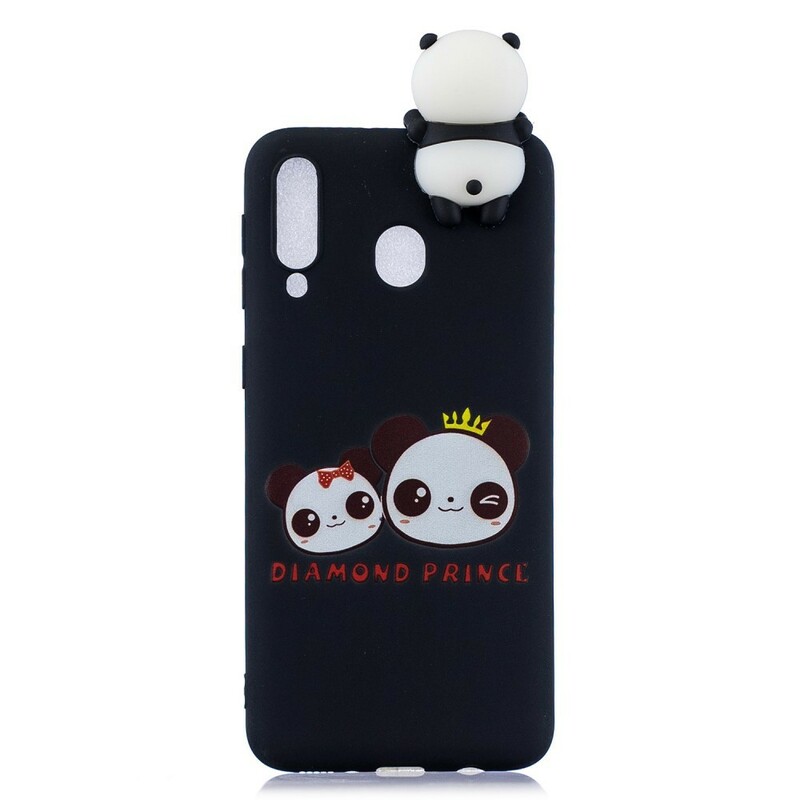 Samsung Galaxy A40 3D Panda der Prinz Cover