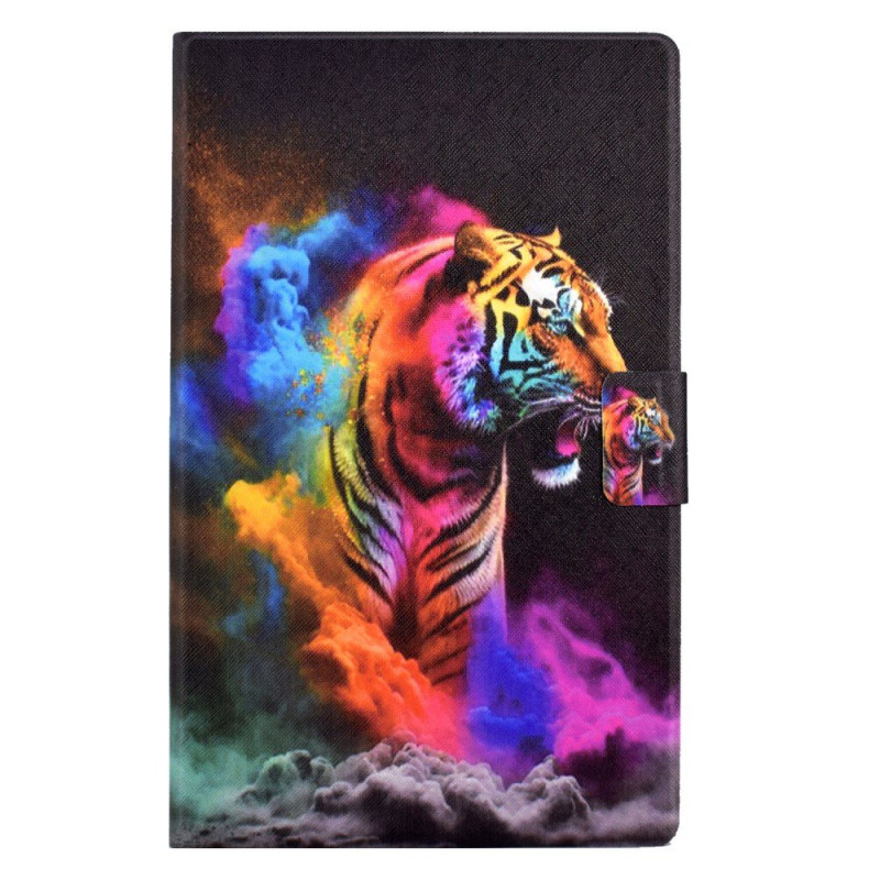 Hülle Samsung Galaxy Tab A 10.1 (2016) Tiger Bunte