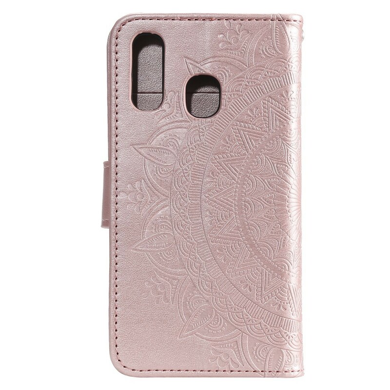 Hülle Samsung Galaxy A40 Mandala Sonne