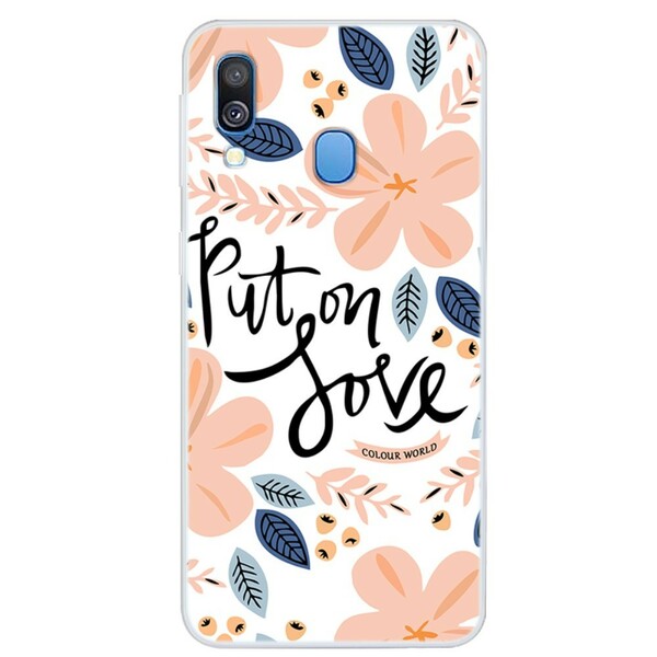 Samsung Galaxy A40 Put On Love Cover