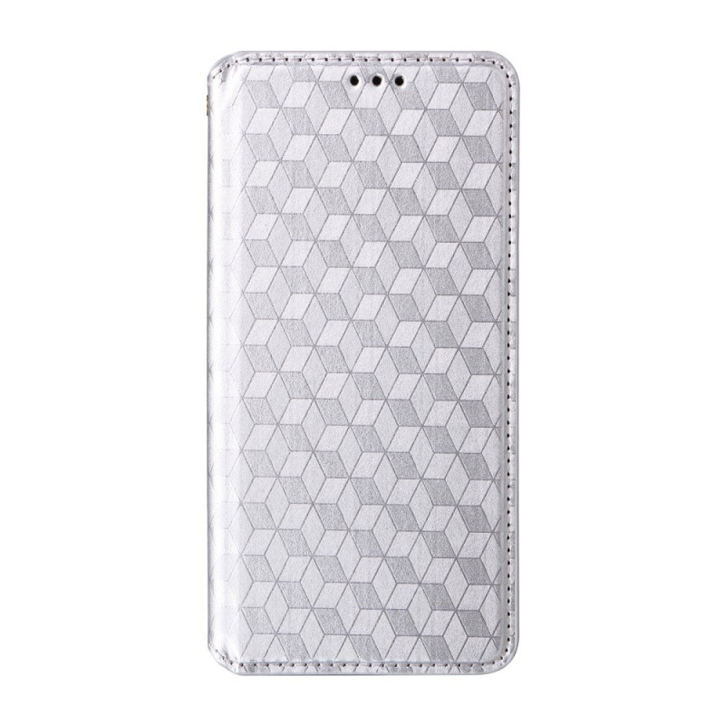Flip Cover Honor 600 Lite Rautenmuster