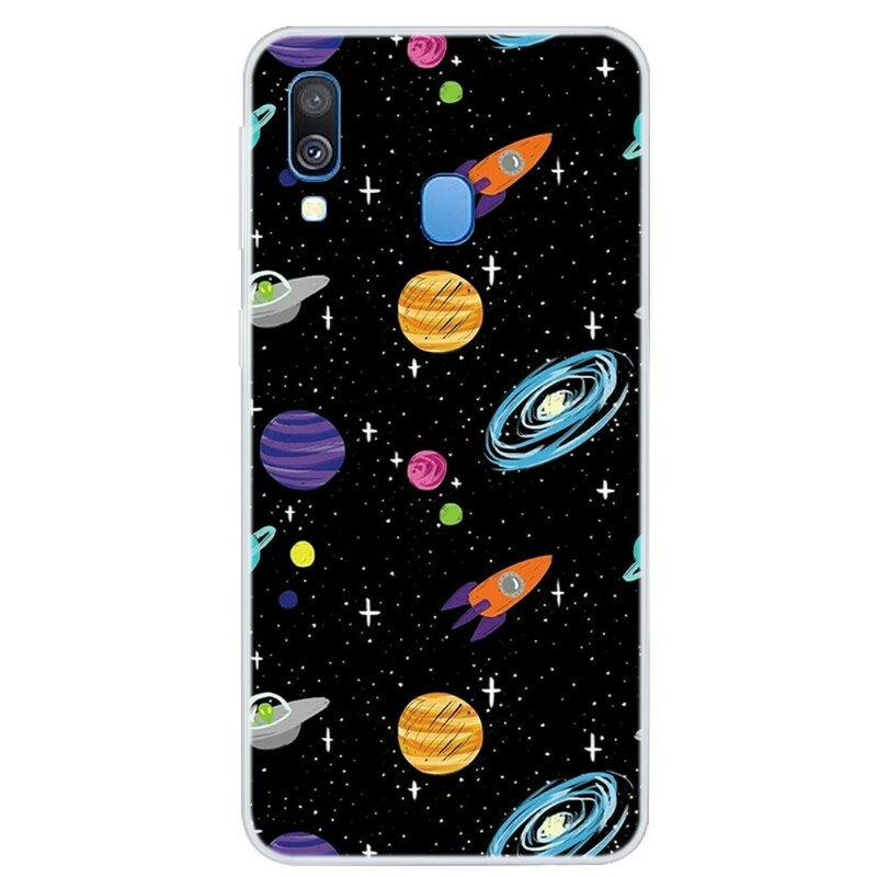 Samsung Galaxy A40 Planet Galaxy Cover