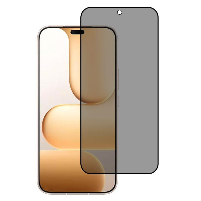 Anti-Espion Schutz aus gehärtetem Glas für das Honor 600 Lite Display