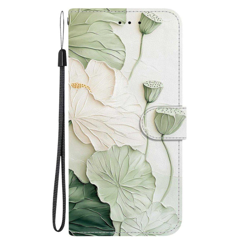 Tasche Oppo A6 5G / A6X 5G / 4G Lotus-Motiv