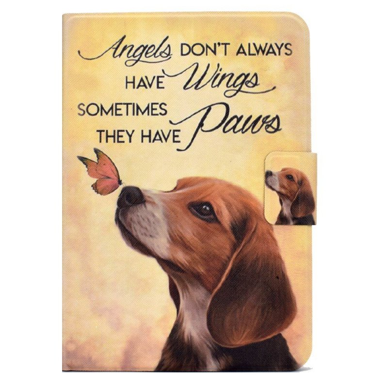 Xiaomi Redmi Pad 2 Schmetterling und Hund Hülle