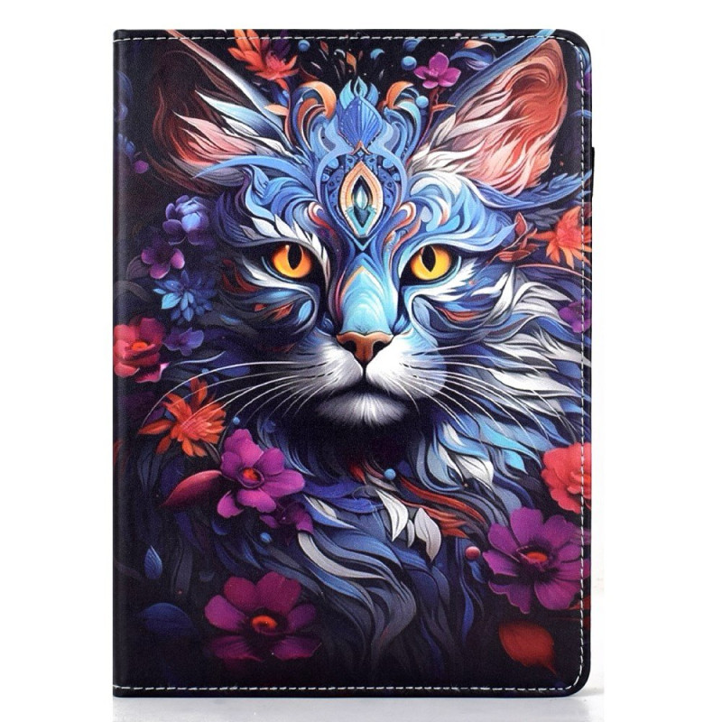 Xiaomi Redmi Pad 2 Tasche Bunte Katze