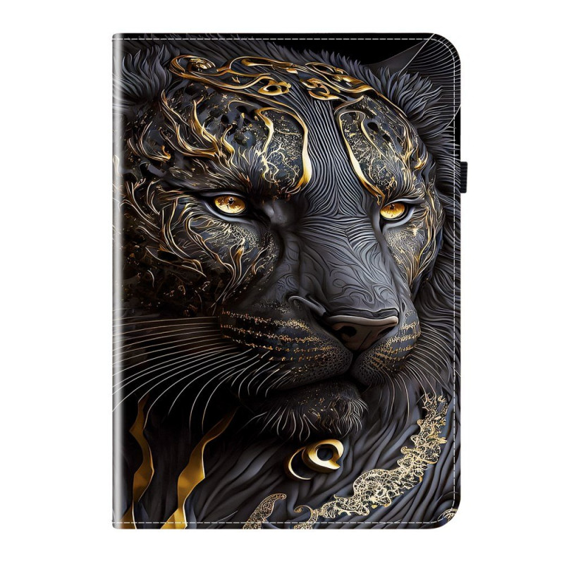 Xiaomi Redmi Pad 2 Lion Tasche Schwarz und Gold