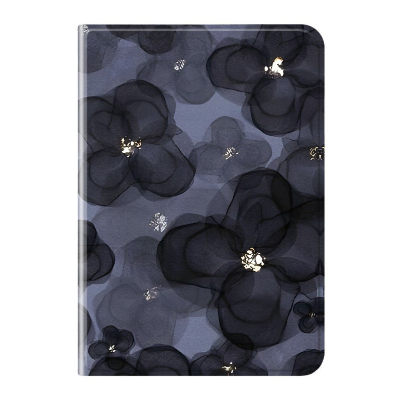 Xiaomi Redmi Pad 2 Tasche Blaue Blumen Tinte