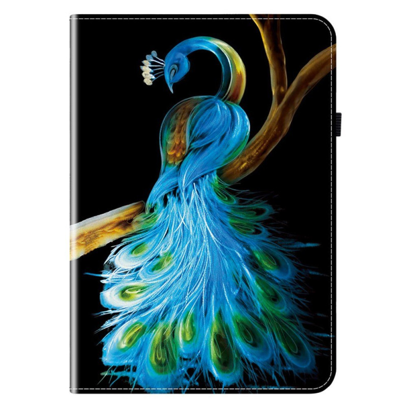 Xiaomi Redmi Pad 2 Tasche mit Pfauenmotiv