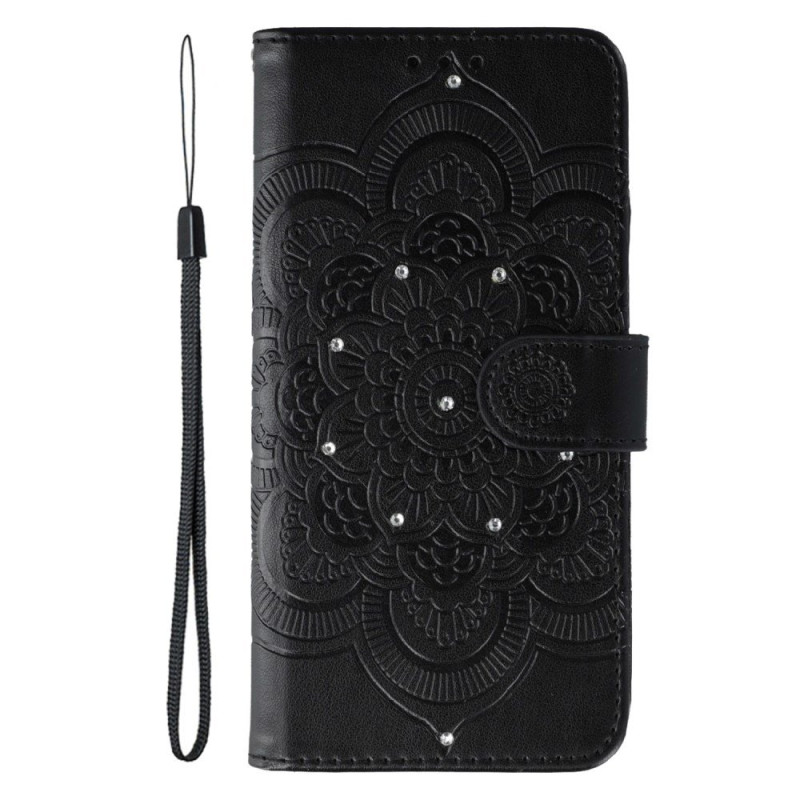 Motorola Edge 60 Neo / 50 Neo Mandala Strass Hülle