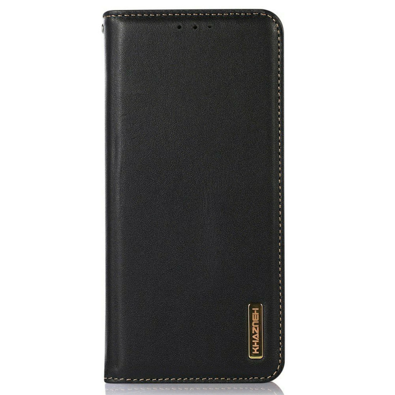 Flip Cover Motorola Edge 60 Neo / 50 Neo Leder KHAZNEH