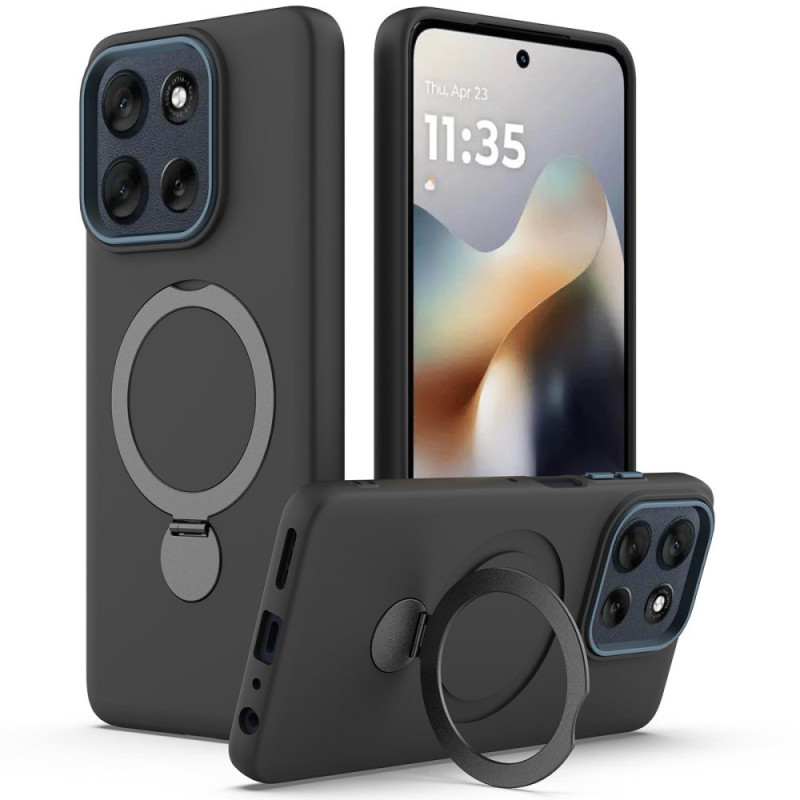 Motorola Edge 60 Neo / Edge 50 Neo Cover Ring-Drehscheibe Magnetisch