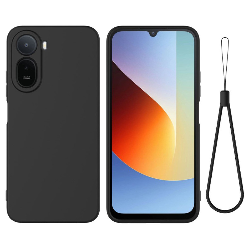 Xiaomi Redmi A7 Pro Silikonhülle mit Riemen