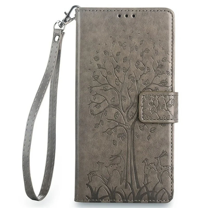 Motorola Edge 70 Hülle mit Hirsch- und Baummotiv