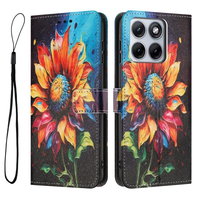 Motorola Edge 70 Fusion Hülle Sonnenblumenmotiv