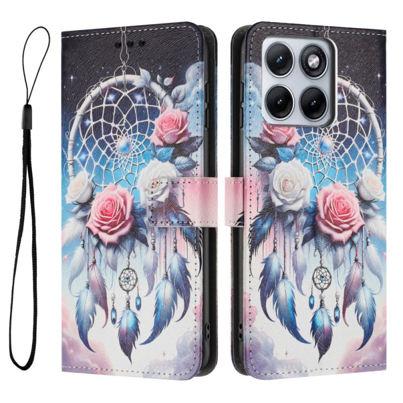 Motorola Edge 70 Fusion Traumfänger Floral Hülle