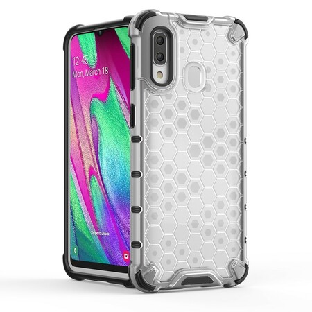 Samsung Galaxy A40 Hülle im Wabenmuster