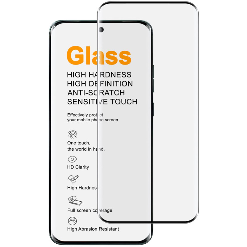 Vollständiger Schutz aus gehärtetem Glas für das Motorola Edge 70 Fusion-Display