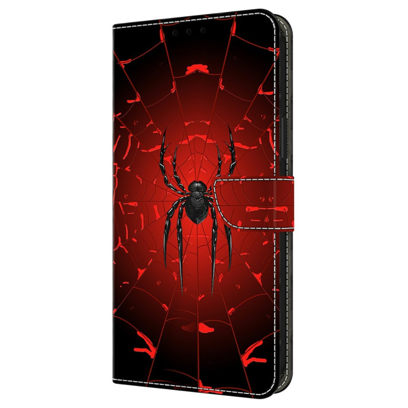 Hülle Moto G77 / G67 Schwarze Spinne