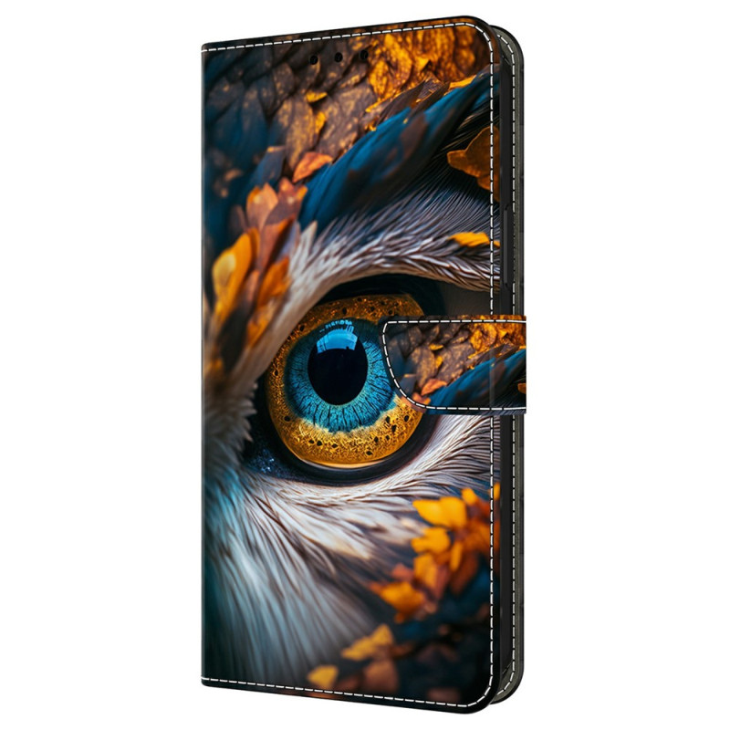 Hülle Moto G77 / G67 Eulenauge