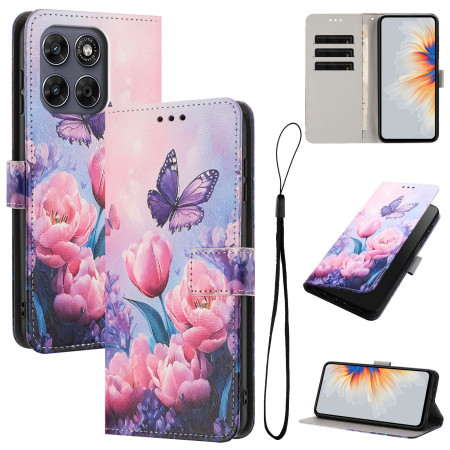 Hülle Moto G77 / G67 Tulpen...