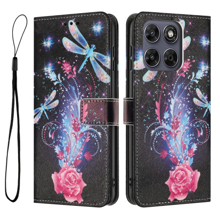 Hülle Moto G77 / G67 Libellen