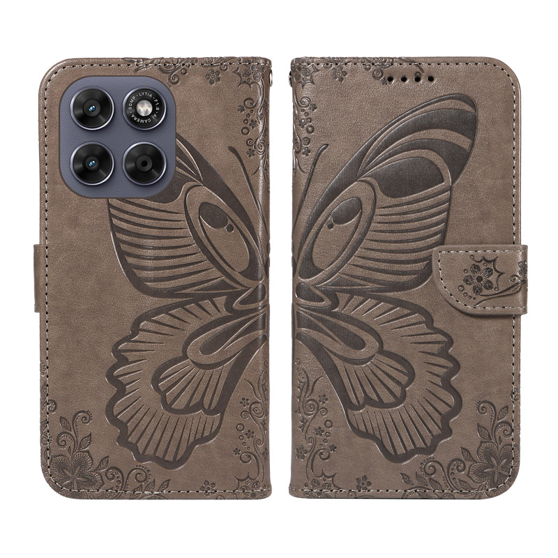 Hülle Moto G77 / G67 Schmetterling Grafik