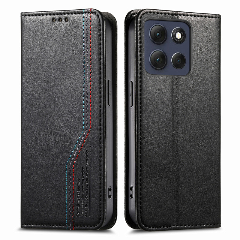 Hülle Moto G77 / G67 Elastisches Seitenarmband