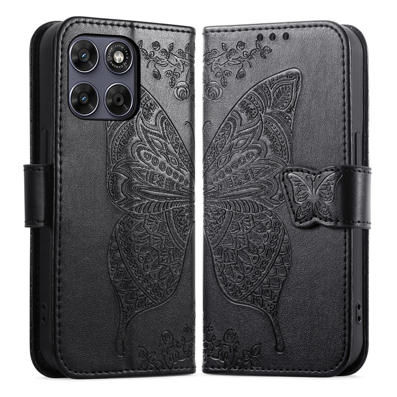 Hülle Moto G77 / G67 Schmetterling Tribal