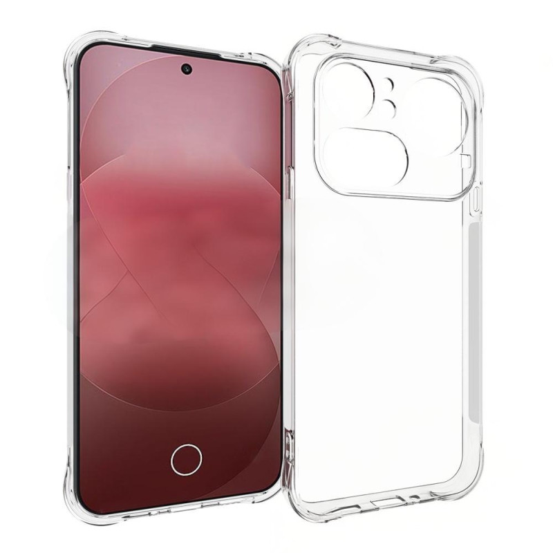 Nothing Phone Hülle (4a) Transparent Verstärkt mit Displayschutz