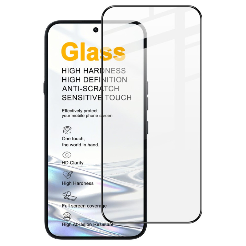 Vollständiger Schutz aus gehärtetem Glas für den Bildschirm von Nothing Phone (4a) Pro