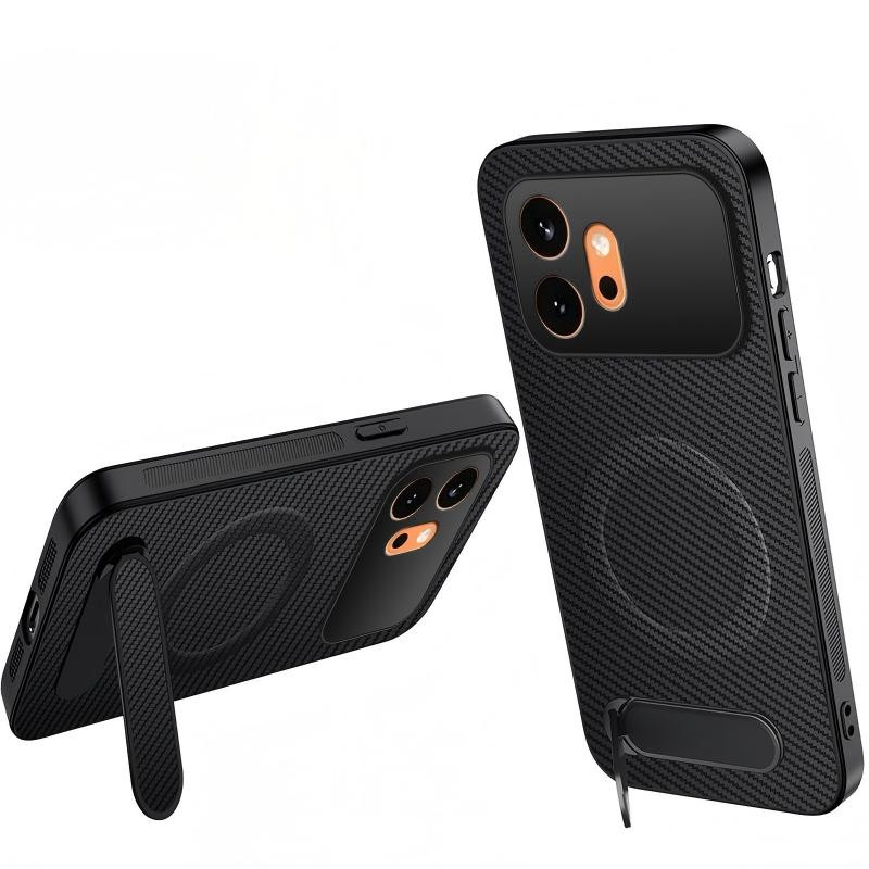 Honor 600 Kohlefaser Cover mit Halterung