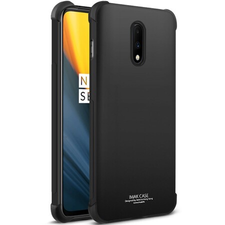 OnePlus 7 Flexible Silikonhülle mit IMAK Displayfolie