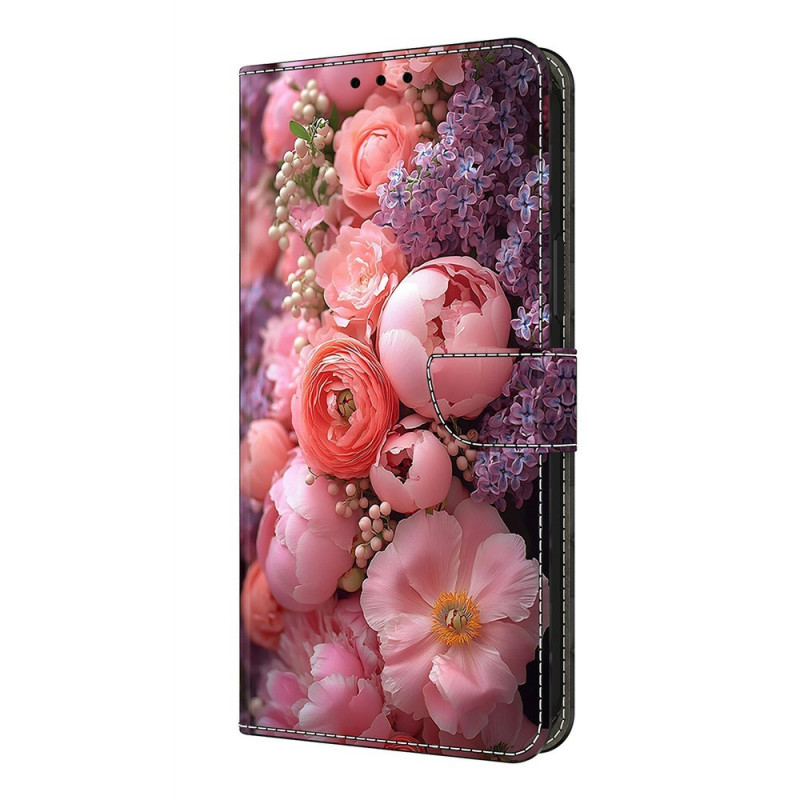 Hülle Samsung Galaxy A27 5G Blumen Rosa