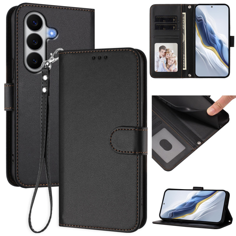 Samsung Galaxy A27 5G Unifarbene Hülle mit Riemen