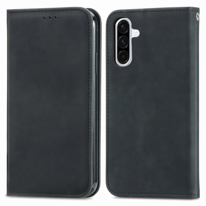 Flip Cover Samsung Galaxy A27 5G Wildleder-Effekt