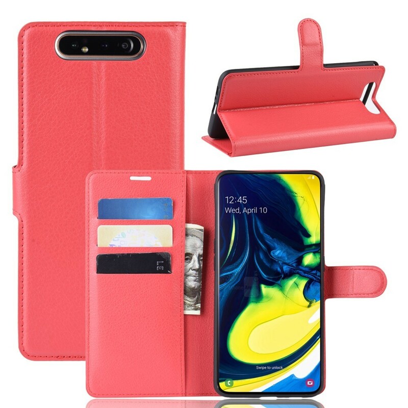 Samsung Galaxy A80 Kunstleder Retro-Hülle