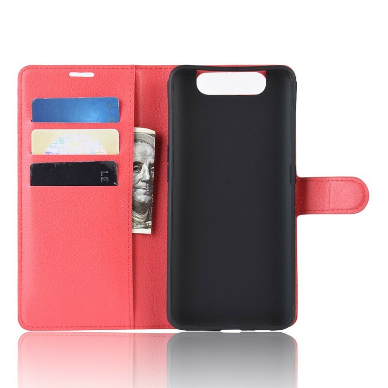 Samsung Galaxy A80 Kunstleder Retro-Hülle