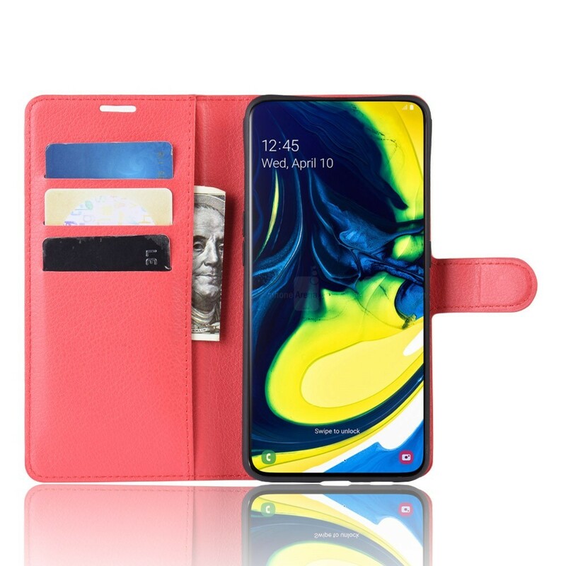 Samsung Galaxy A80 Kunstleder Retro-Hülle