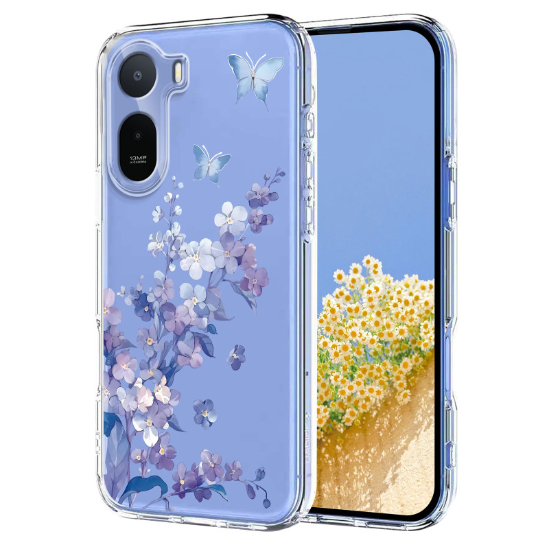 Xiaomi Redmi A7 Pro Transparent Blume Cover