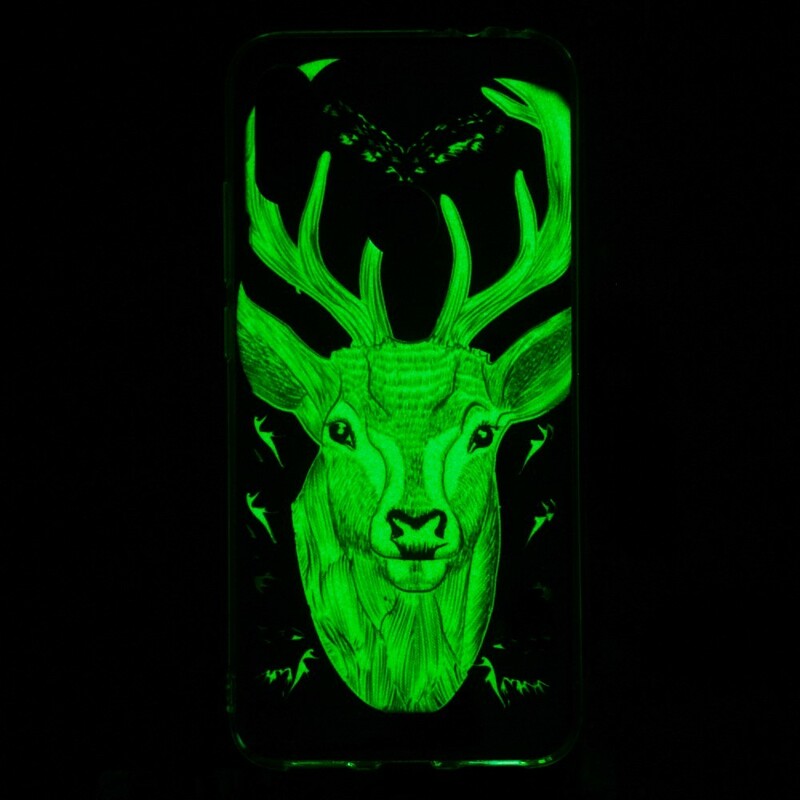 Xiaomi Redmi Note 7 Cover Majestätischer Hirsch Fluoreszierend